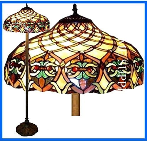 Tiffany Stained Glass Handmade Floor Lamps