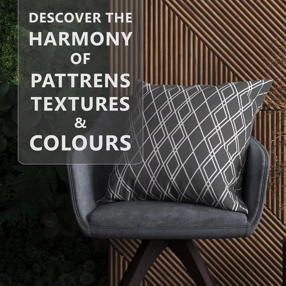 BEDBRIC Cushion Covers Set of 4